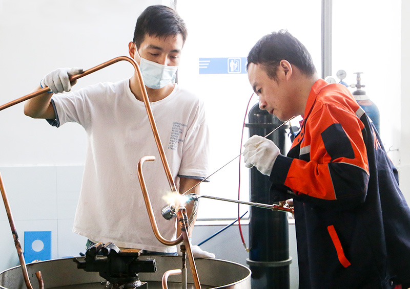 銅管焊接生產技術工藝